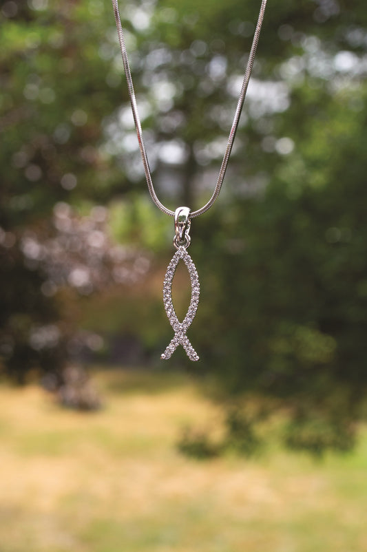 Necklace-Eden Merry-Pendant-Ichthus