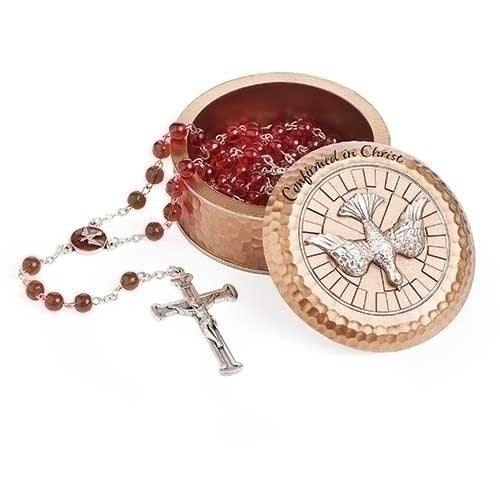 Keepsake Box-Confirmed In Christ (Dove) (3")