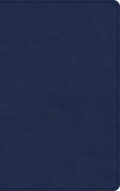 KJV Single-Column Personal Size Bible-Navy LeatherTouch