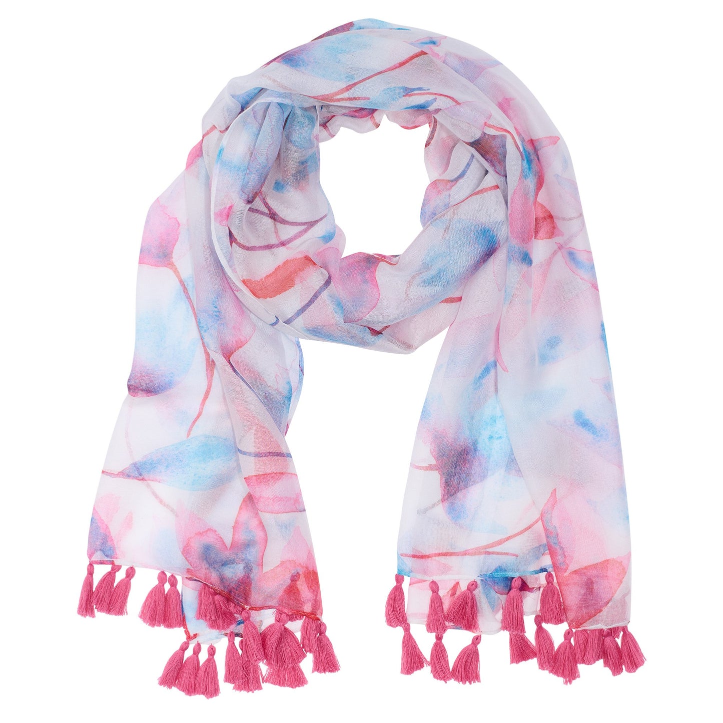 Scarf-Pink Petals