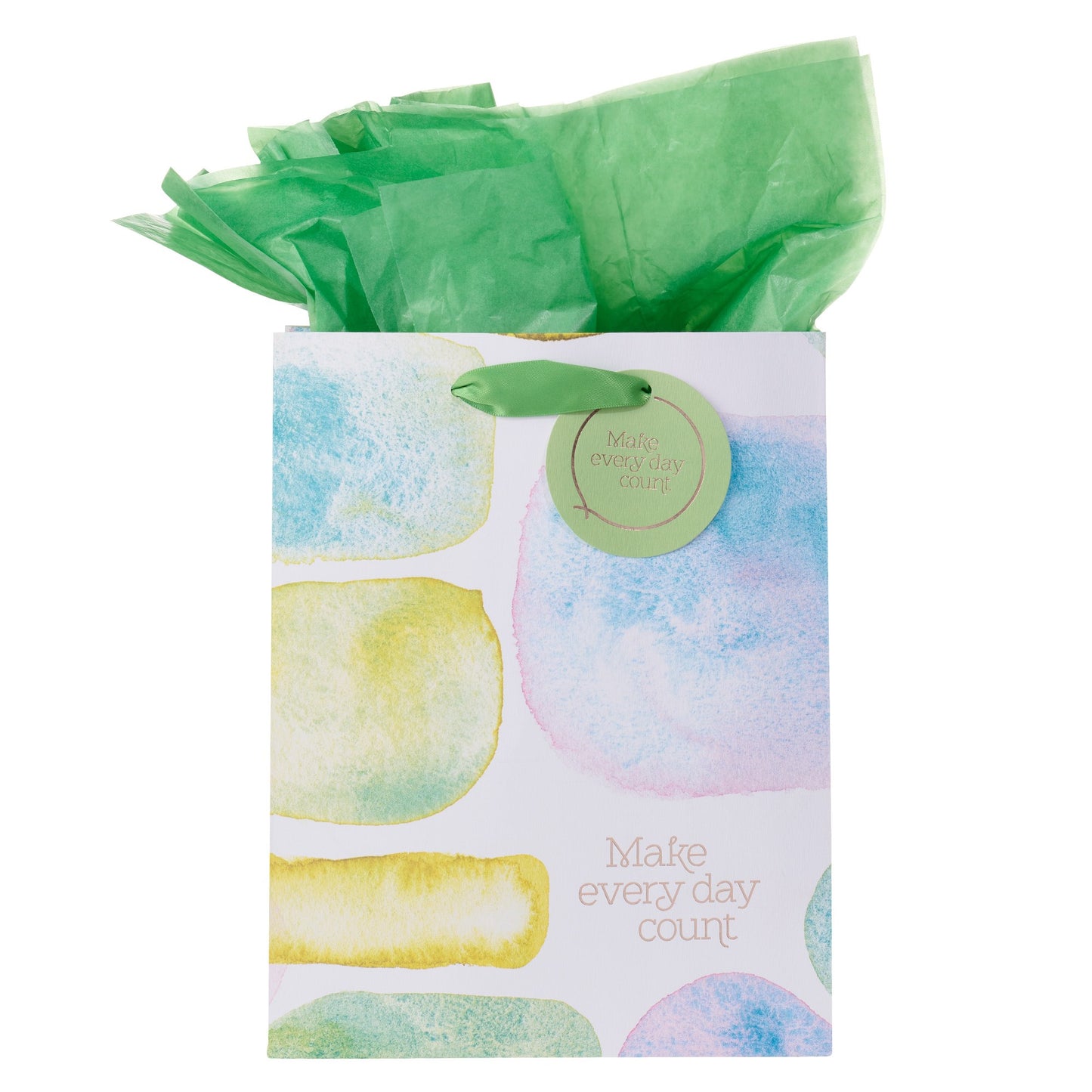 Gift Bag-Smooth Sea Glass/Make Every Day Count