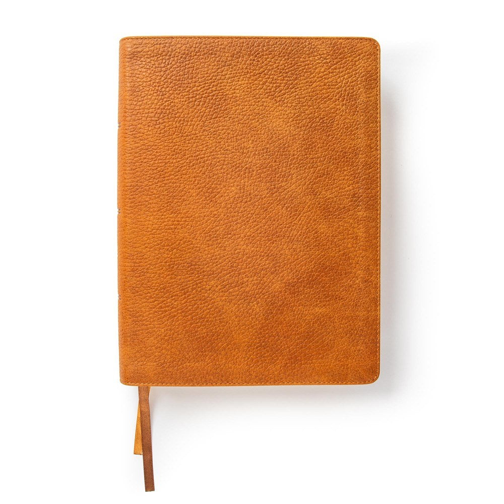 CSB Lifeway Women's Bible-Butterscotch Genuine Leather Indexed