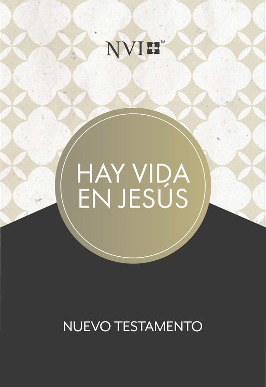 NVI Life In Jesus New Testament (Nuevo Testamento hay vida en Jesus)-Taupe Softcover