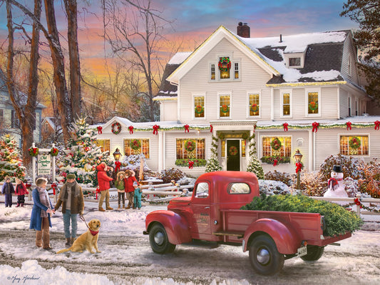 Jigsaw Puzzle-The Inn At Christmas (550 Pieces)