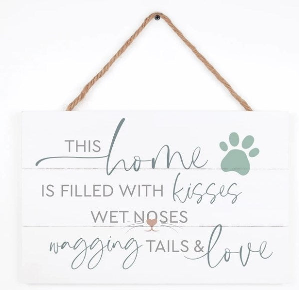 String Sign-Wagging Tails (17" x 10.5")