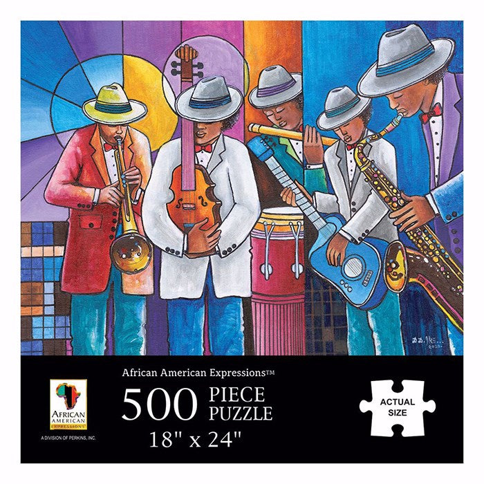 Jigsaw Puzzle-Jazz Band (500 Pieces)