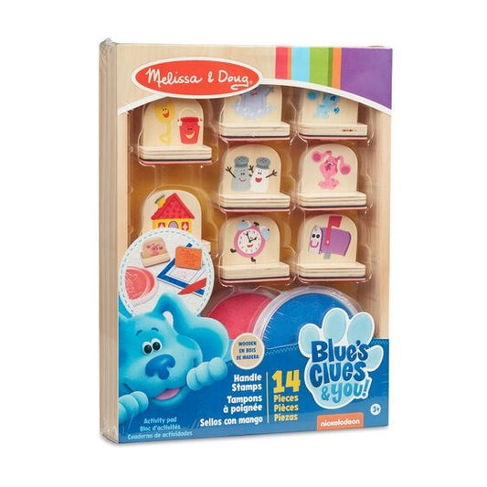 Blues Clues & You! Wooden Handle Stamps Activity Set (14 Pieces) (Ages 3+)