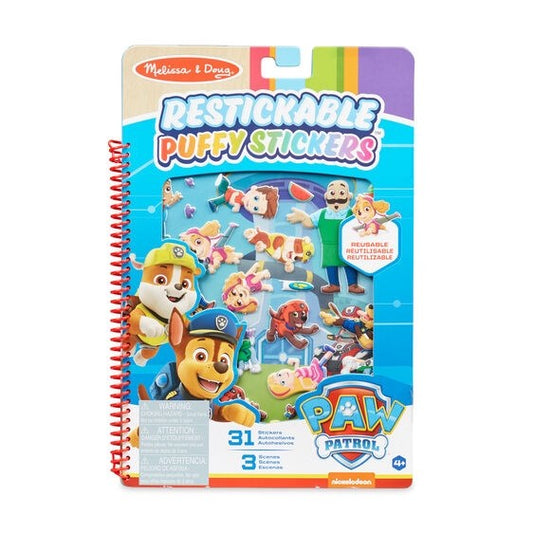 Activity Book-Puffy Sticker: Paw Patrol-Adventure Bay (Ages 4+)