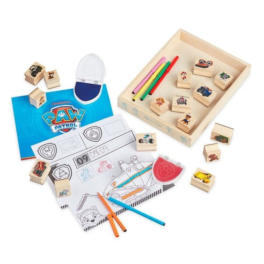 Paw Patrol Wooden Stamps Activity Set (25 Pieces) (Ages 4+)