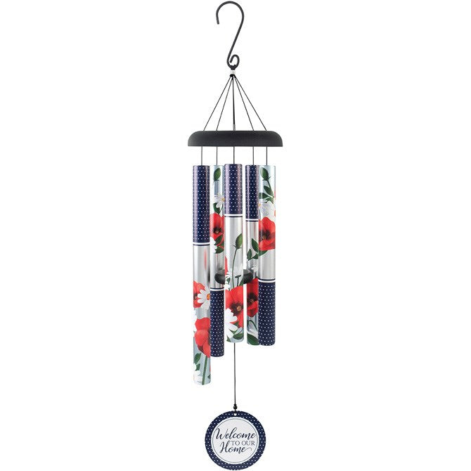 Wind Chime-Pattern Picturesque-Welcome To Our Home (38")