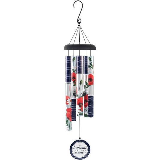 Wind Chime-Pattern Picturesque-Welcome To Our Home (38")