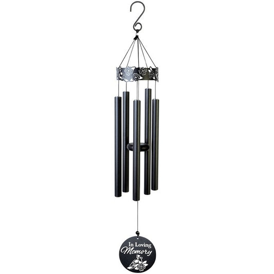 Wind Chime-Laser Cut-In Loving Memory (34")