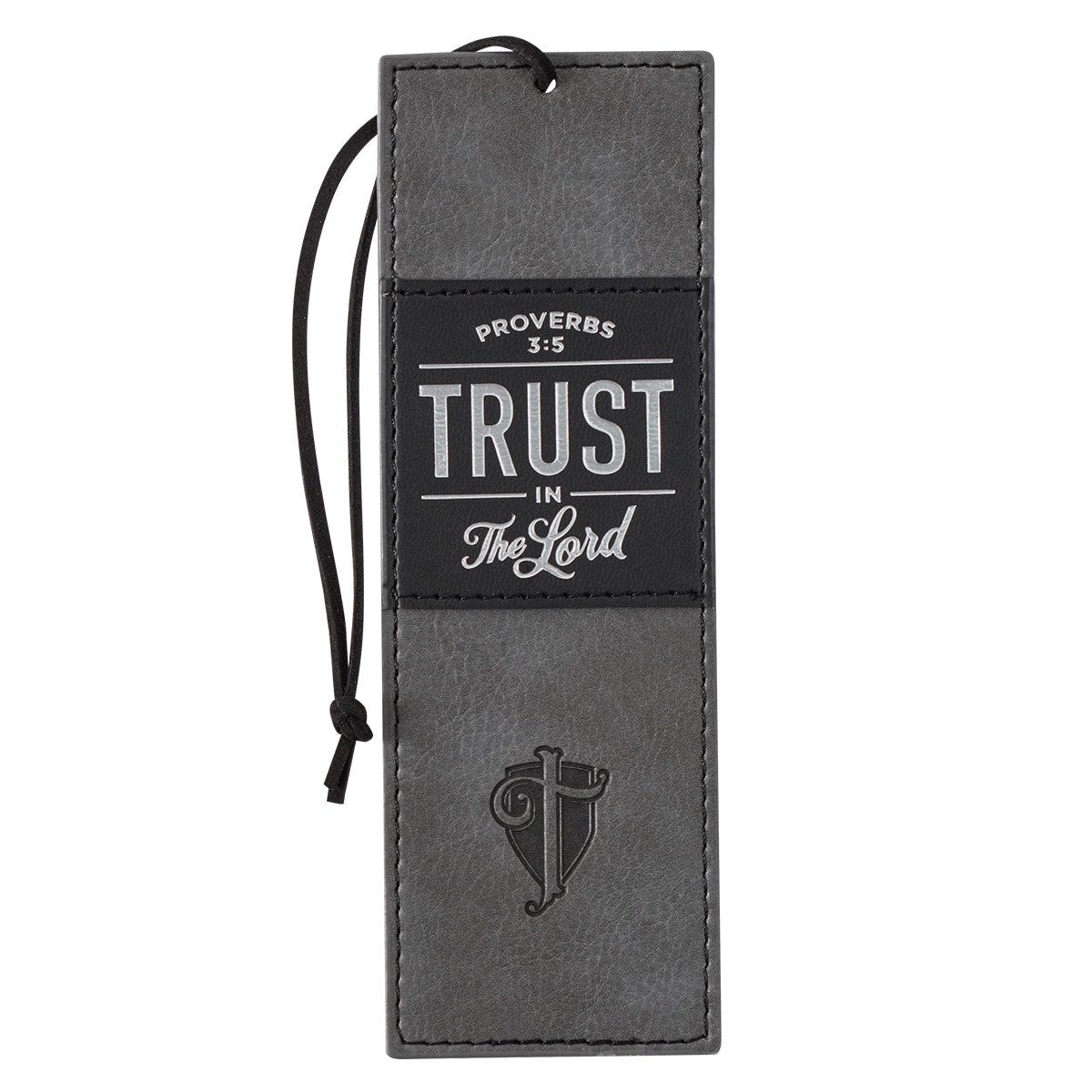 Bookmark-Faux Leather-Trust In The Lord Proverbs 3:5