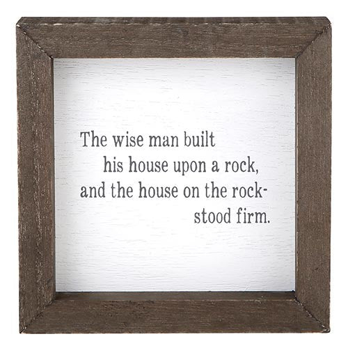 Petite Word Board-Wise Man (6" SQ)