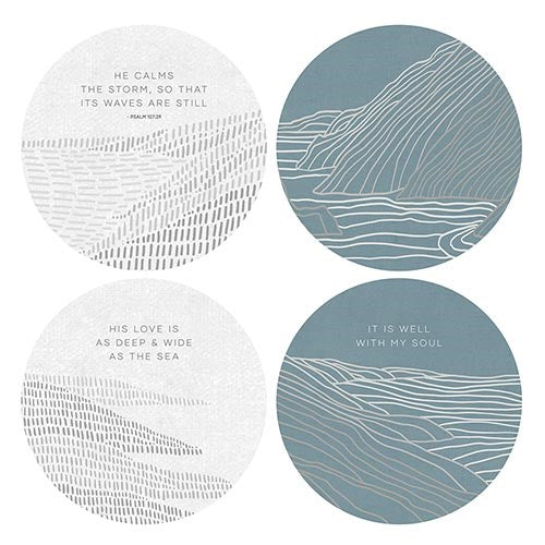 Coaster Set-It Is Well (Set Of 4)