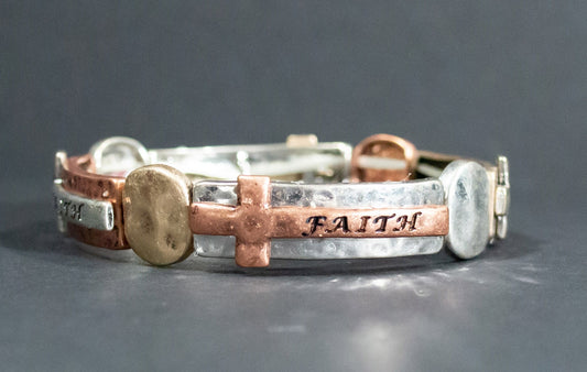 Bracelet-Eden Merry-Faith/Cross