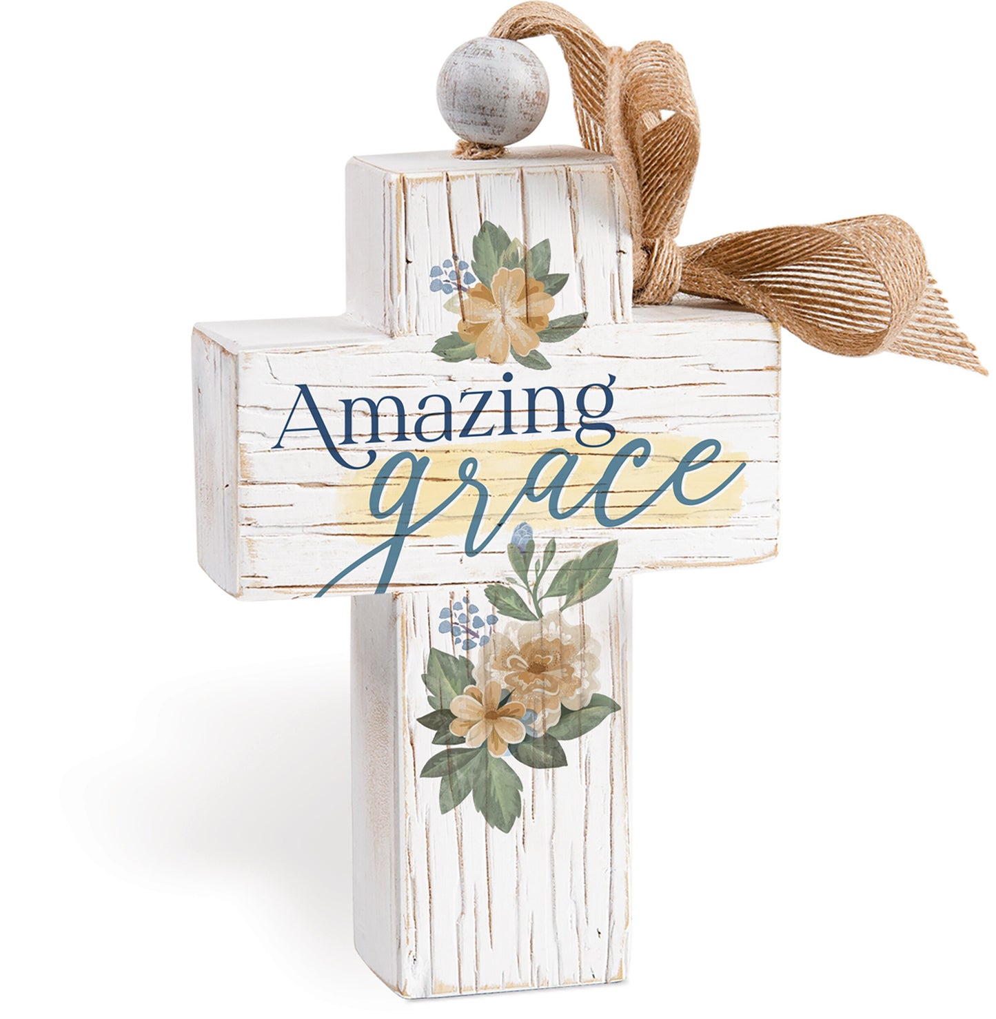 Chunky Cross-Amazing Grace (4.75" x 7")