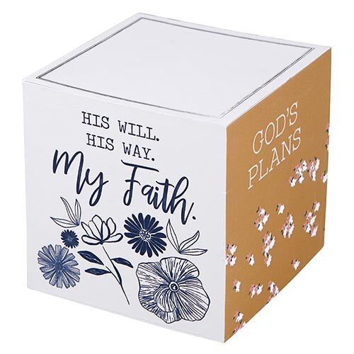 Paper Cube-His Will His Way (750 Sheets 3.5" SQ)