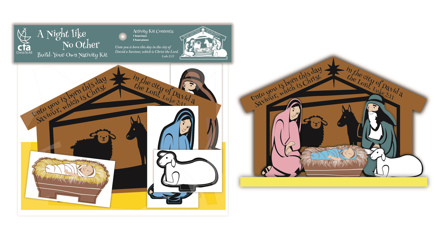 A Night Like No Other Build Your Own Nativity Kit