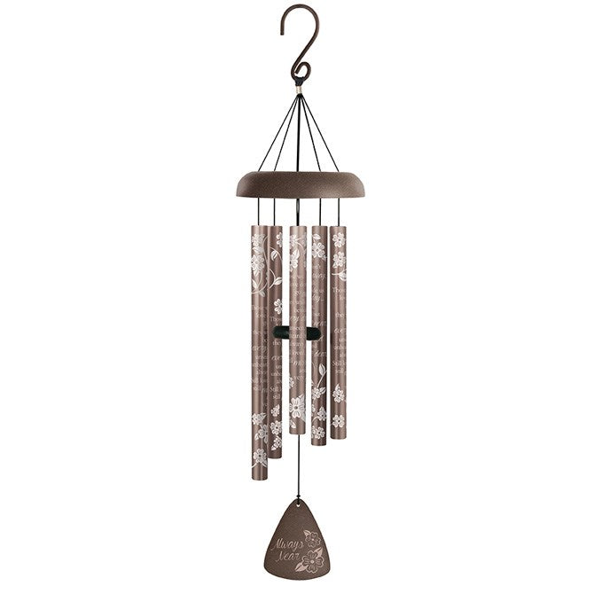 Wind Chime-Silhouette Sonnet-Always Near-Matte Bronze (30")