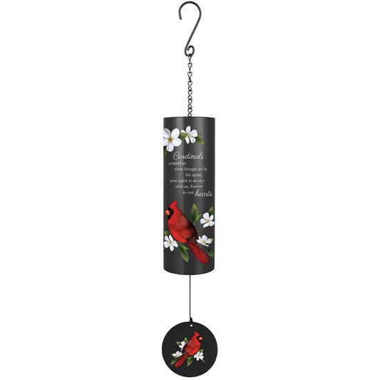 Wind Chime-Cylinder Sonnet-Cardinals (36")