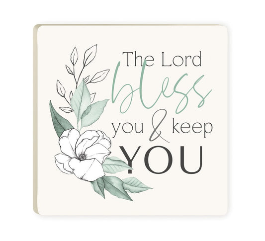 Coaster-Vintage Praise-The Lord Bless You & Keep You (4 x 4) (Pack Of 6)