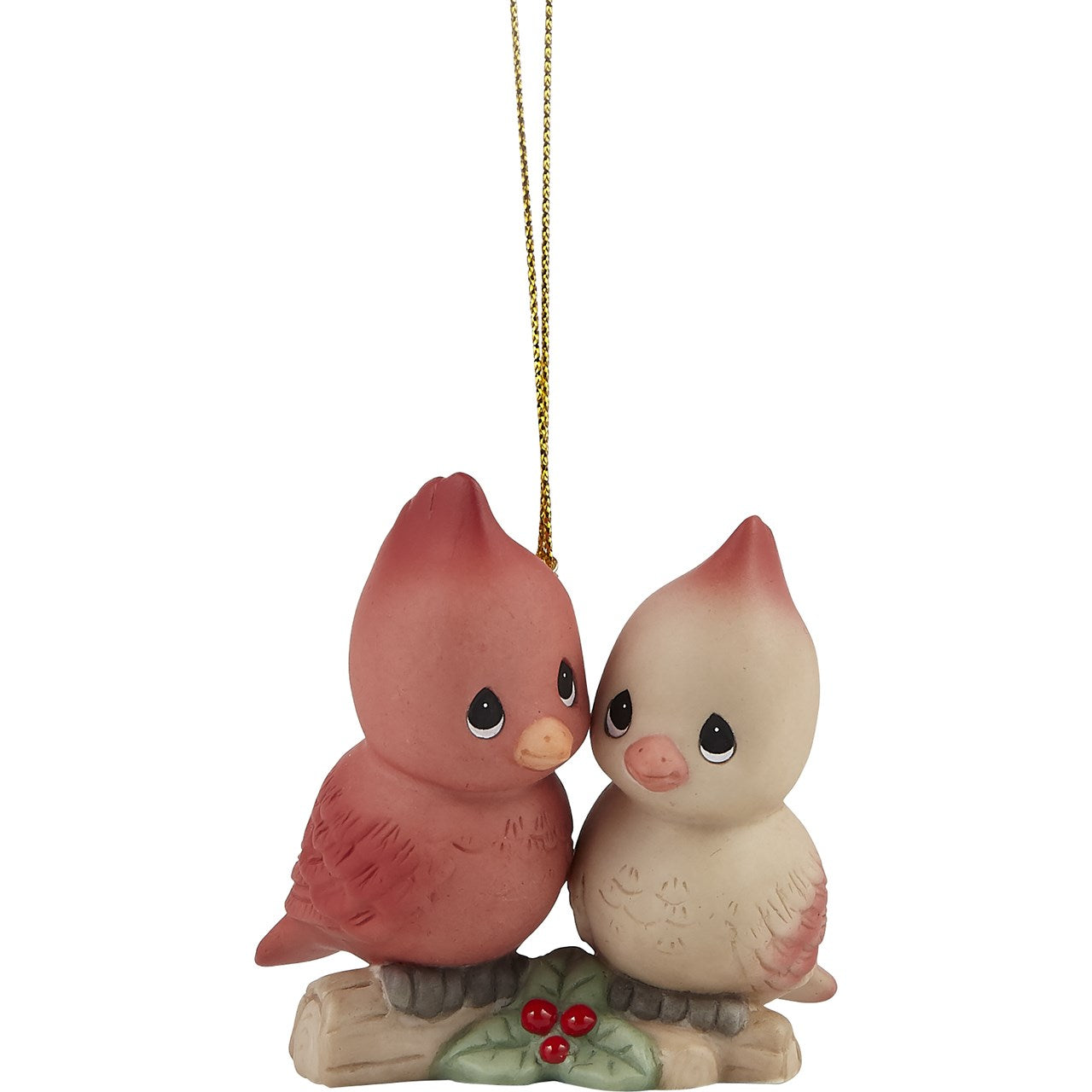 Ornament-Cardinal Couple/Let Heaven And Nature Sing (2.5")