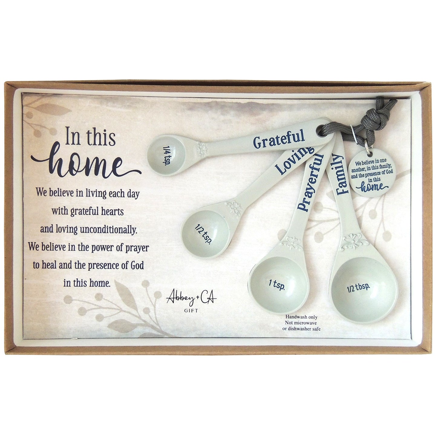 Measuring Spoons-In This Home (Set Of 4)