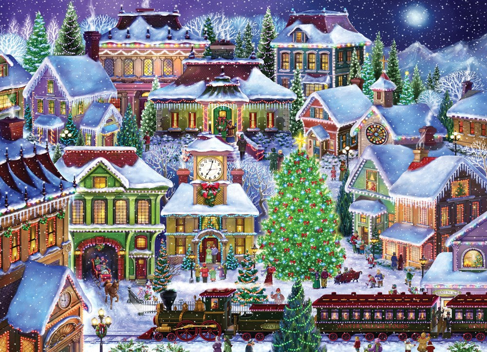 Jigsaw Puzzle-Christmas Village (1000 Pieces)