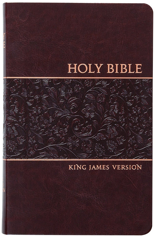 KJV Holy Bible/Personal Size-MulberryFaux Leather