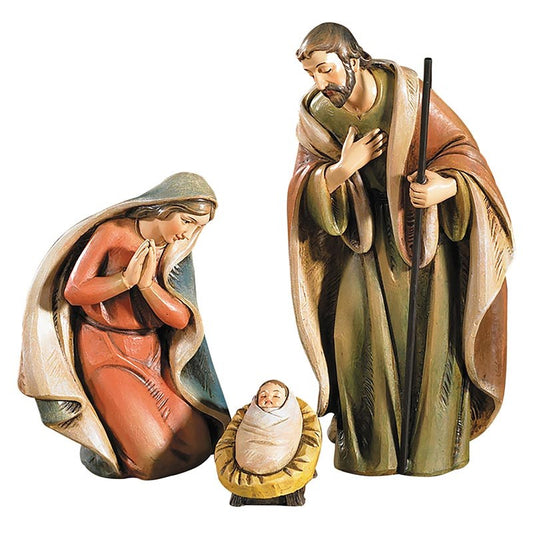 Nativity-Three Piece Holy Family Set (6.5")