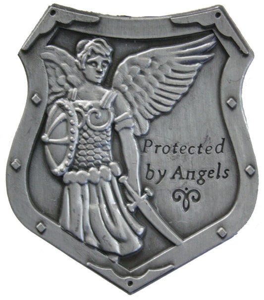 Visor Clip-Michael With The Shield And Sword