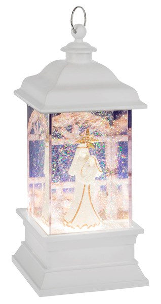 Lantern-Holy Family Led Light Up Shimmer (4 1/8" x 4 1/8" x 9 1/2")