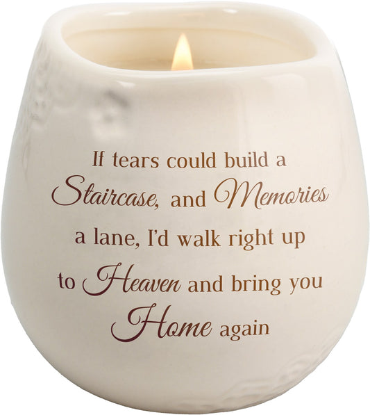 Candle-Memorial-Staircase To Heaven-Tranquility Scent (8 Oz Soy)