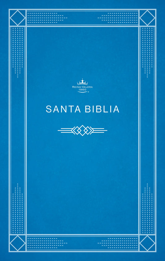 RVR 1960 Economy Bible (Biblia Economica de Evangelismo)-Blue Softcover