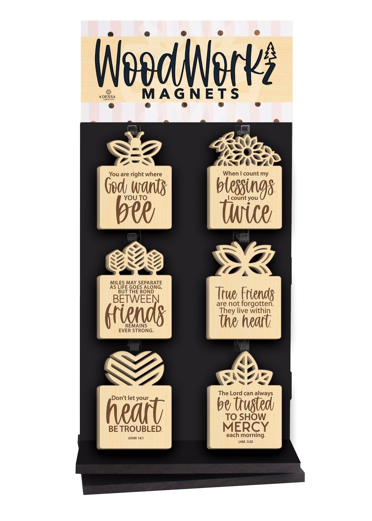 Wood Workz Magnet Assortment (Set Of 48)