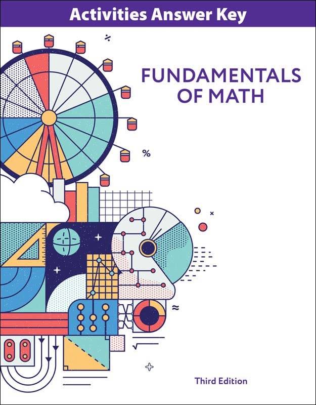 Fundamentals Of Math Activities Answer Key (3rd Edition)