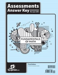 Fundamentals Of Math Assessments Answer Key (3rd Edition)