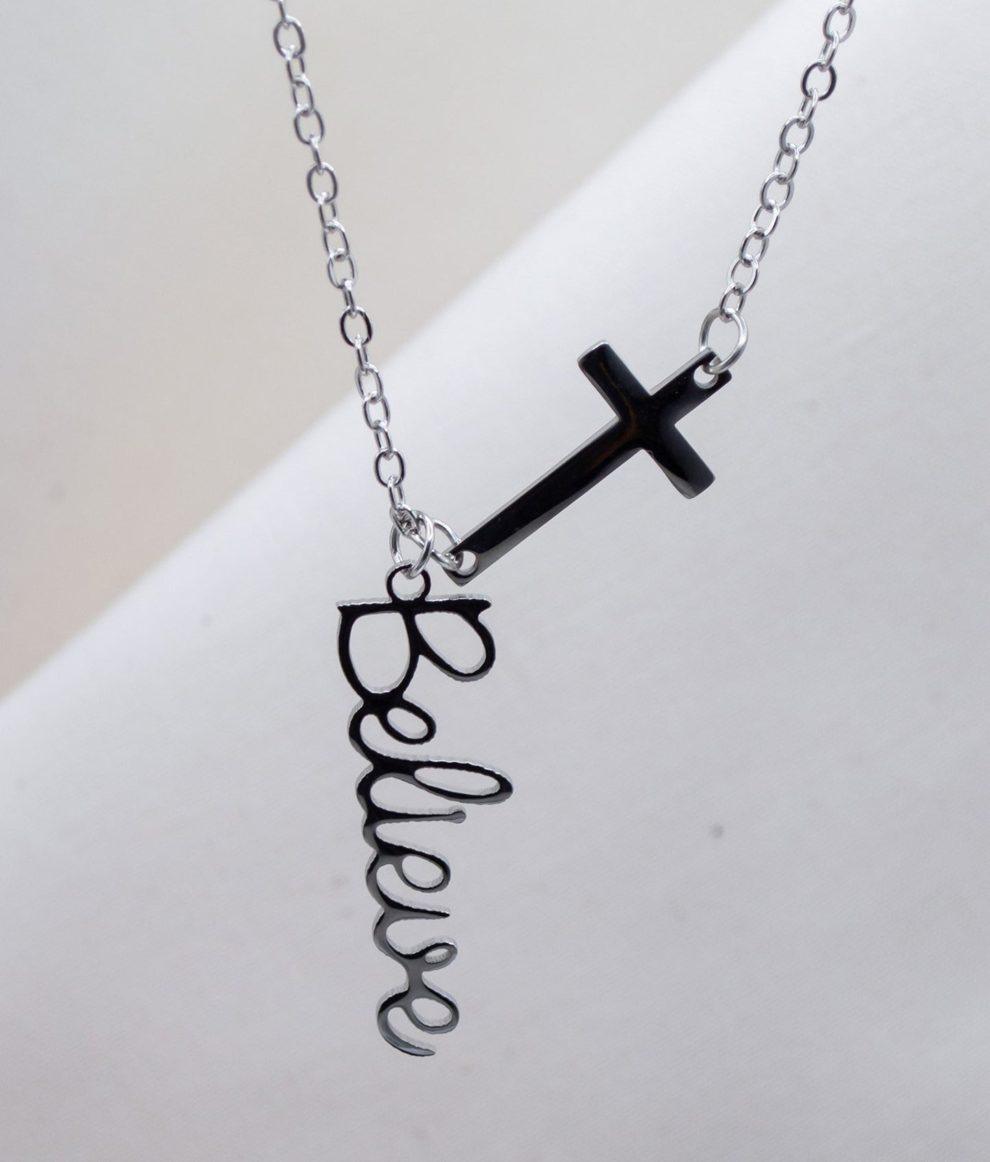 Necklace-Eden Merry-Believe/Cross