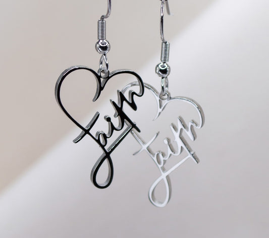 Earrings-Eden Merry-Faith/Heart