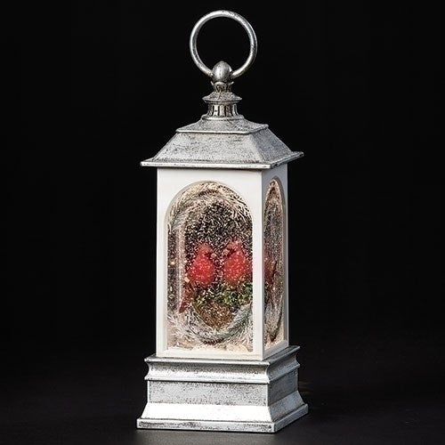 Lantern-LED-Swirl-Cardinal-Pewter (9.25"H)