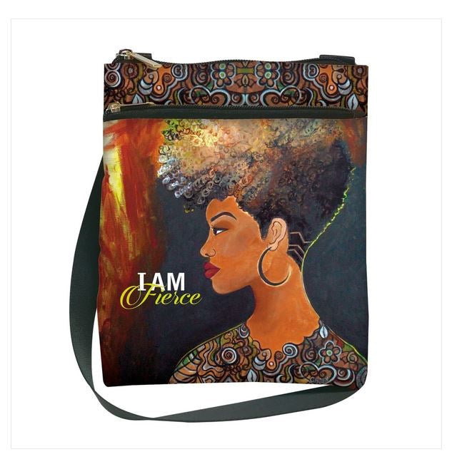 Travel Purse-I Am Fierce (7.75 x 9.5 x 1.5)