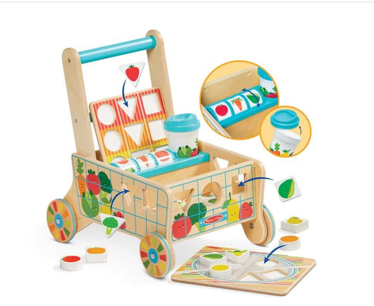 Shape Sorting Grocery Cart (Ages 1+)