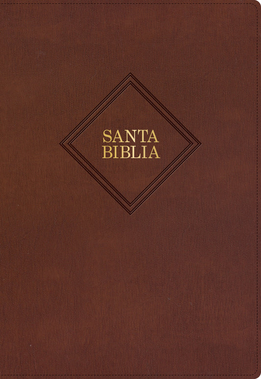 RVR 1960 Super Giant Print Bible (Biblia Letra Super Gigante)-Brown Bonded Leather