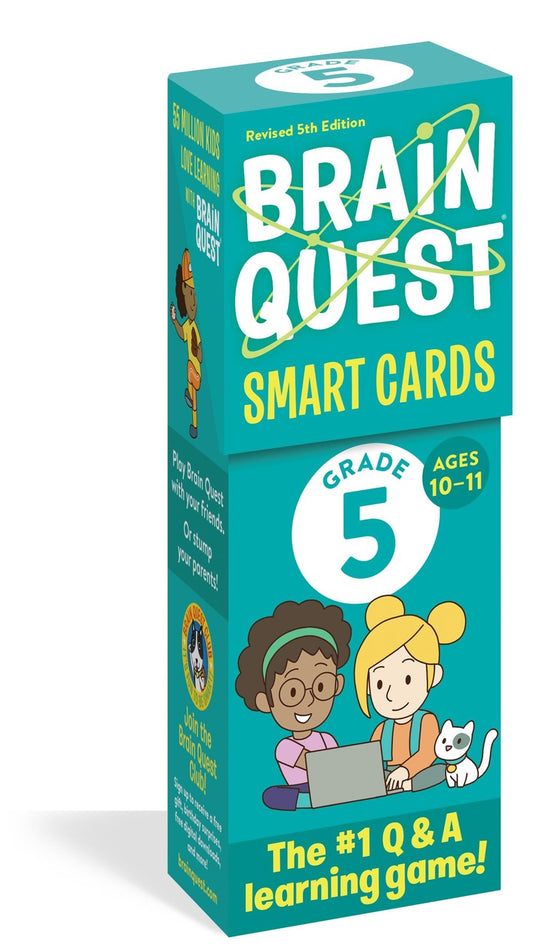 Brain Quest 5th Grade Smart Cards (Revised 5th Edition)