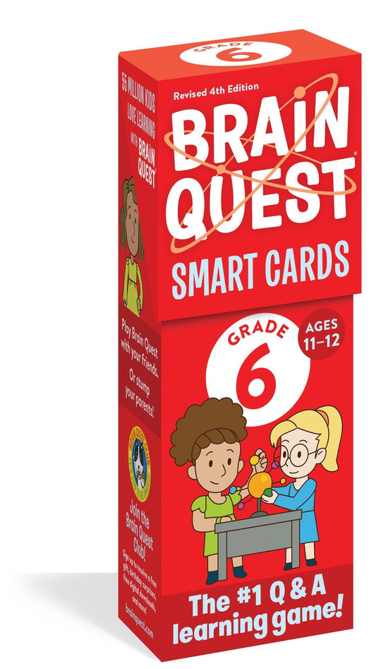 Brain Quest 6th Grade Smart Cards (Revised 4th Edition)