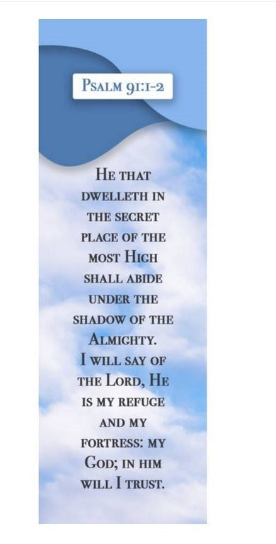 Bookmark-He That Dwelleth In The Secret Place Of The Most Hight (Pack Of 25)