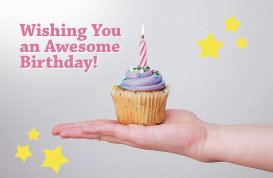 Postcard-Wishing You An Awesome Birthday! (Pack Of 25)