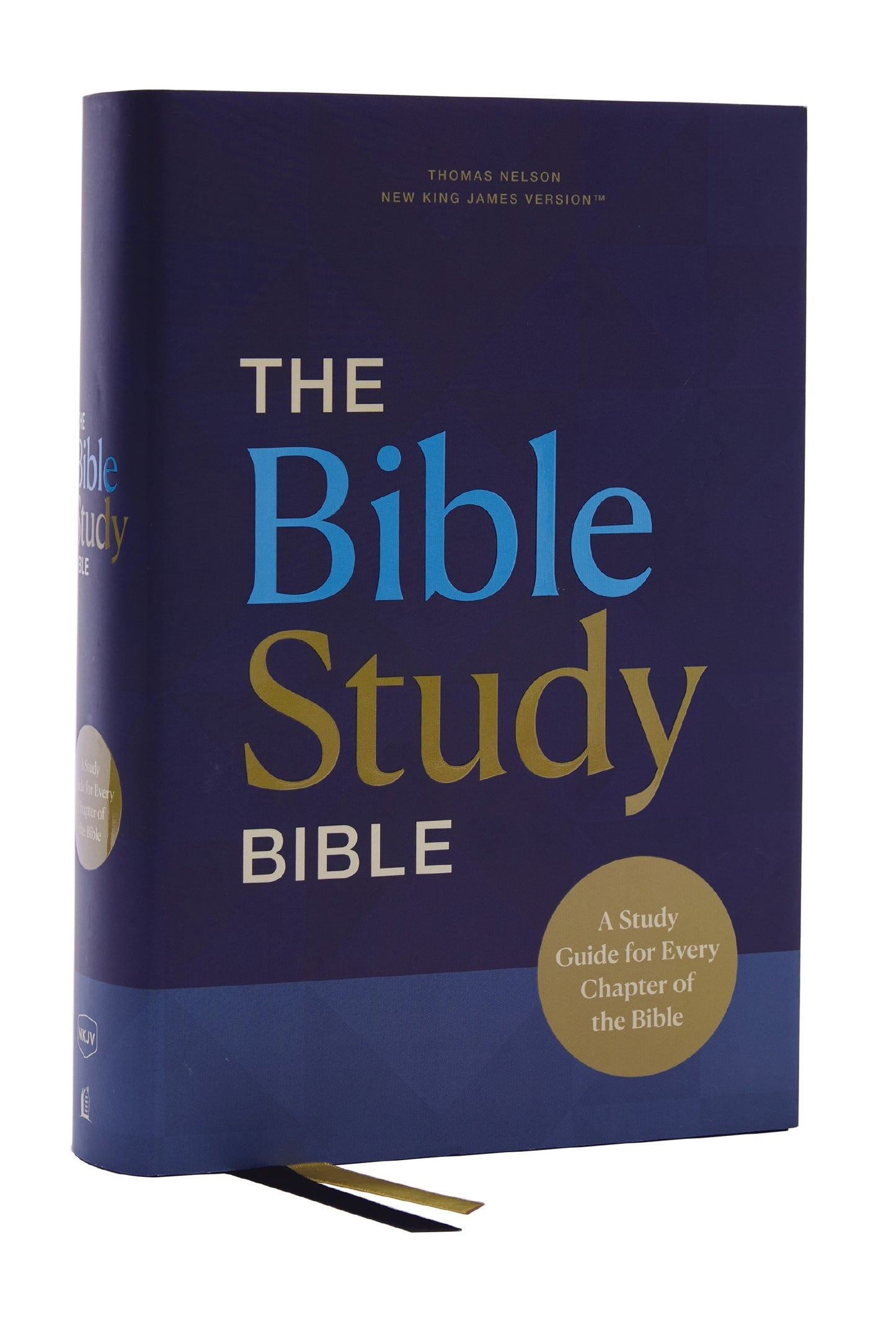 NKJV The Bible Study Bible (Comfort Print)-Hardcover