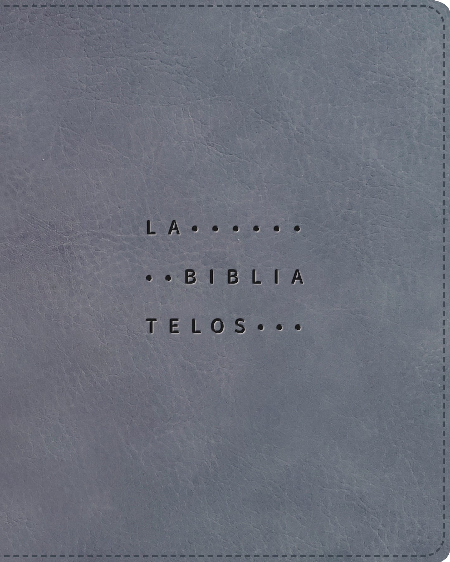 NVI The Telos Bible (Revised Text 2022) (La Biblia Telos para Jovenes  Texto revisado 2022)-Grey Leathersoft